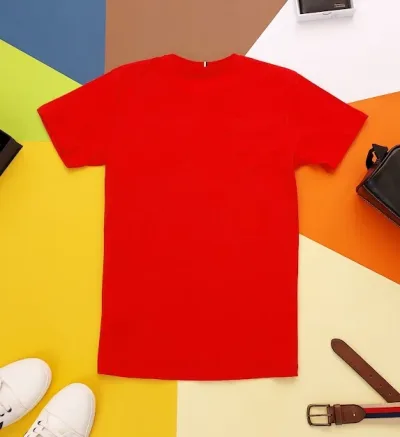 Camiseta Hummer para caballero color rojo