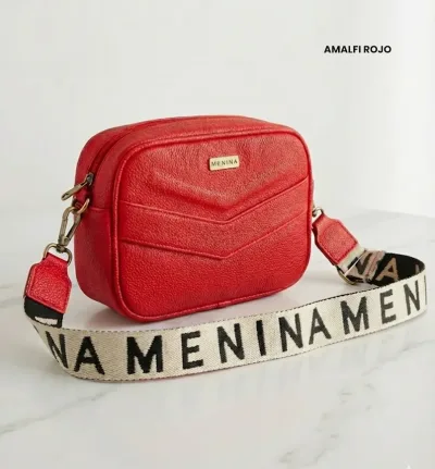 Bolso Menina para dama AMALFI ROJO