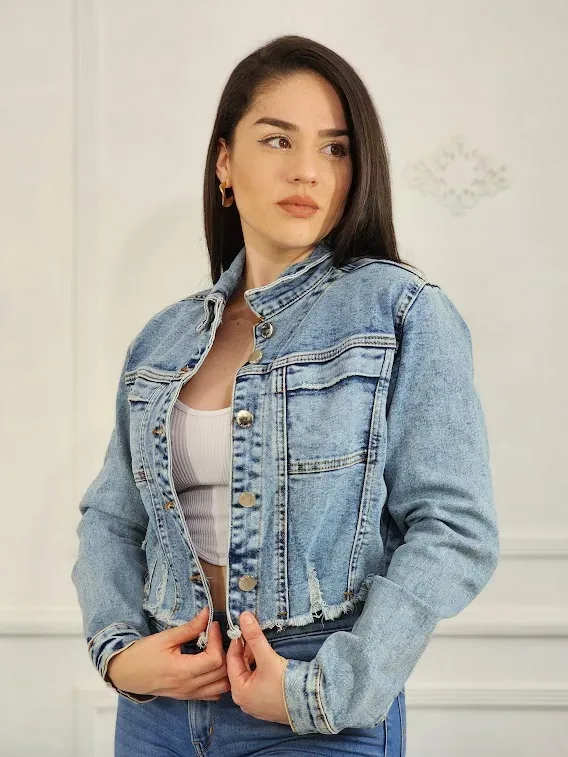 Jacket SALVAJE de mezclilla para dama