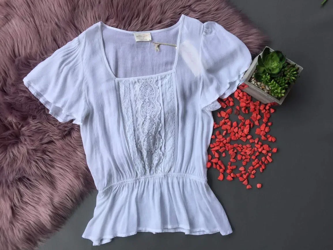 Blusa Allie Rose para dama color blanco