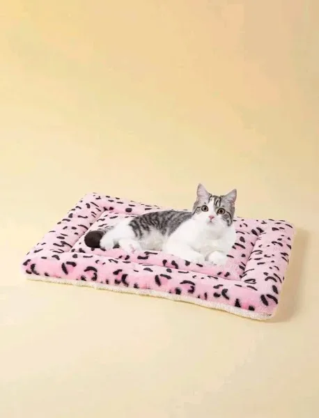 Alfombra para mascota de leopardo