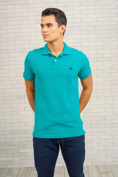 Camiseta Aeropostale para caballero color verde
