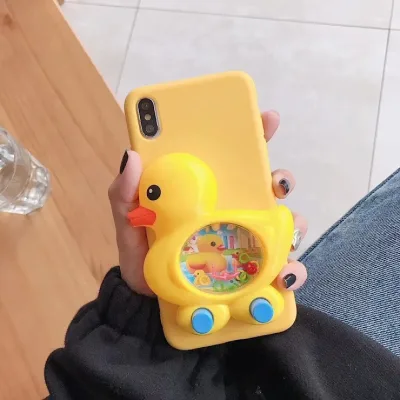Funda para celular diseño juego de argollas funcional