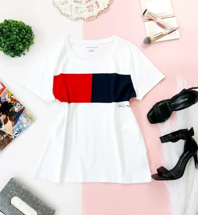 Camiseta Tommy Hilfiger color blanco