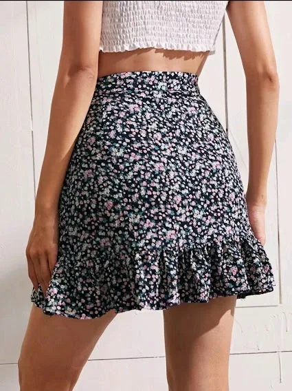 Enagua para dama diseño floral