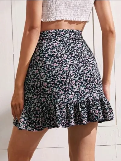 Enagua para dama diseño floral