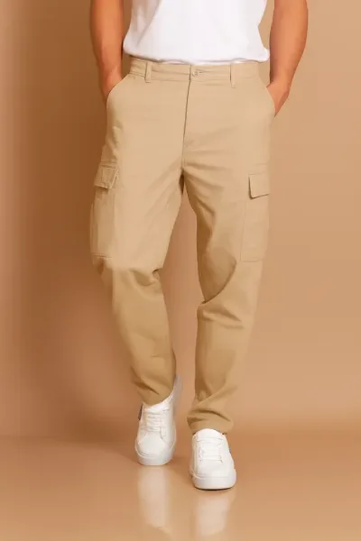 Pantalón cargo Psycho Sixteen para caballero PB5257 BEIGE 45#