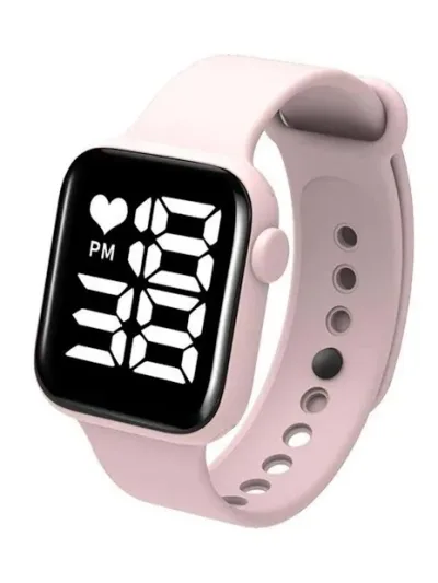 Reloj inteligente para dama color rosa