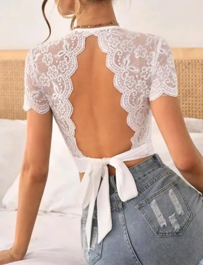 Blusa para dama color blanco