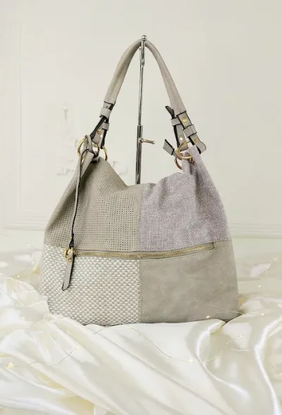 Bolso para dama color gris