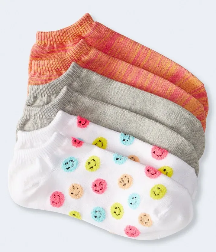 Set de 3 medias Aeropostale para dama multidiseños