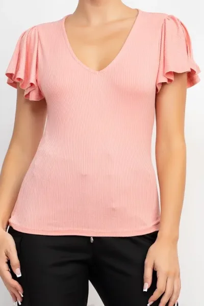 Blusa para dama color coral