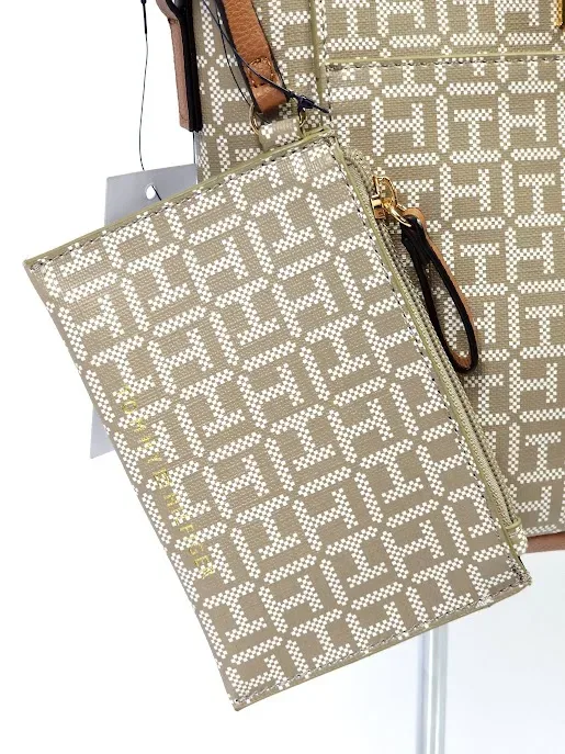 Bolso Tommy Hilfiger para dama color beige