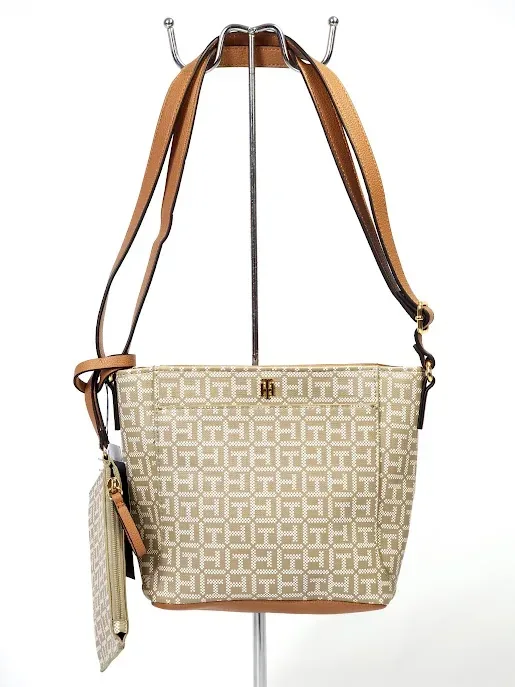 Bolso Tommy Hilfiger para dama color beige