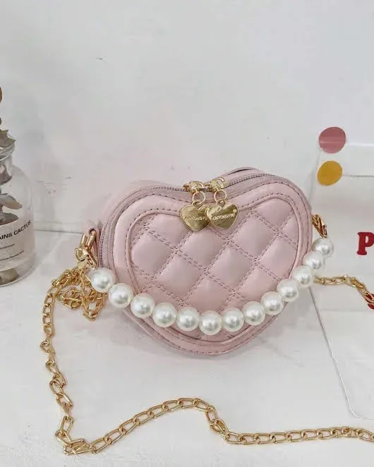 Bolso para niña en forma de corazón