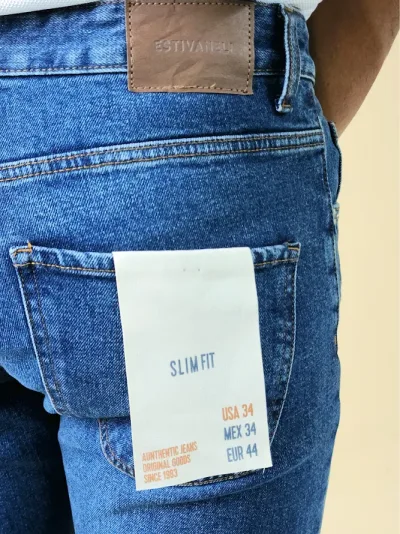 Jeans Estivaneli para caballero 24M-6213