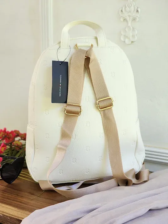Bolso Tommy Hilfiger para dama XW05311-100YA4 COLOR BLANCO