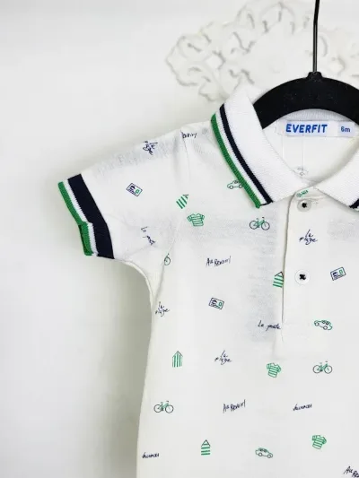 Camiseta Everfit para niño 15434H COLOR BLANCO