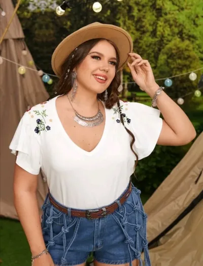 Blusa para dama color blanco
