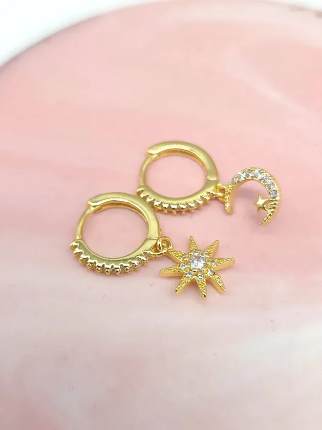 Aretes de cobre para Dama