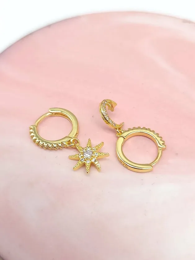 Aretes de cobre para Dama