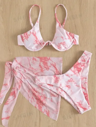 Vestido de baño para dama multicolor