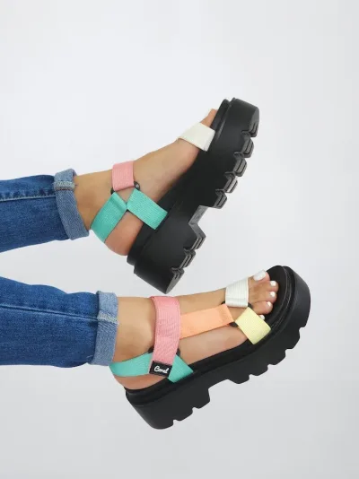 Sandalias Coral para dama Brandy 2 Rainbow