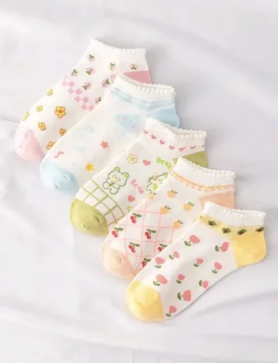 Set de medias para dama multicolor