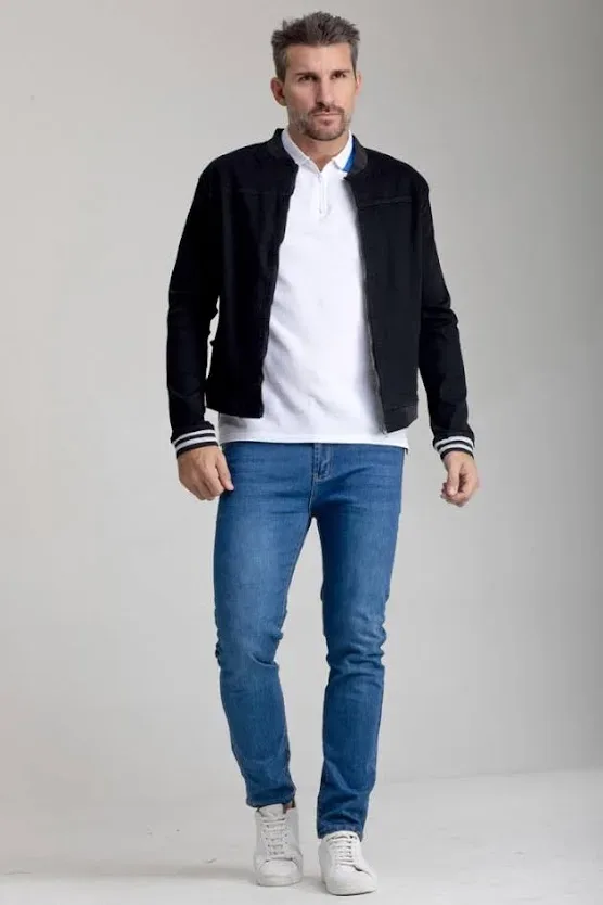 Jacket Hummer para caballero color negro