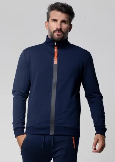 Jacket deportiva Hummer para caballero color azul