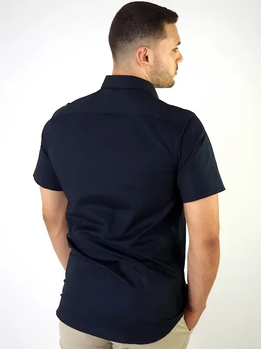 Camisa para caballero color azul