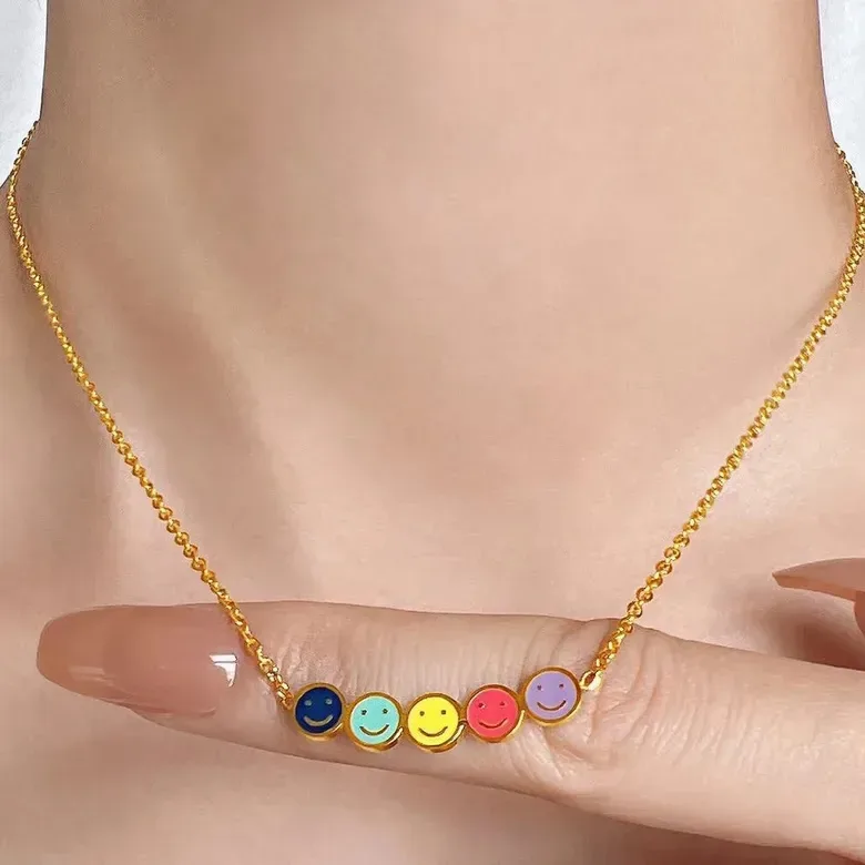 Collar para dama de acero de titanio