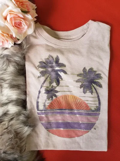Camiseta Aeropostale para dama color rosado pastel