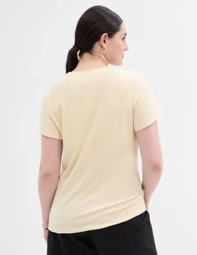 Camiseta GAP para dama color beige
