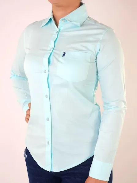 Camisa Cambridge Polo Club para dama color verde