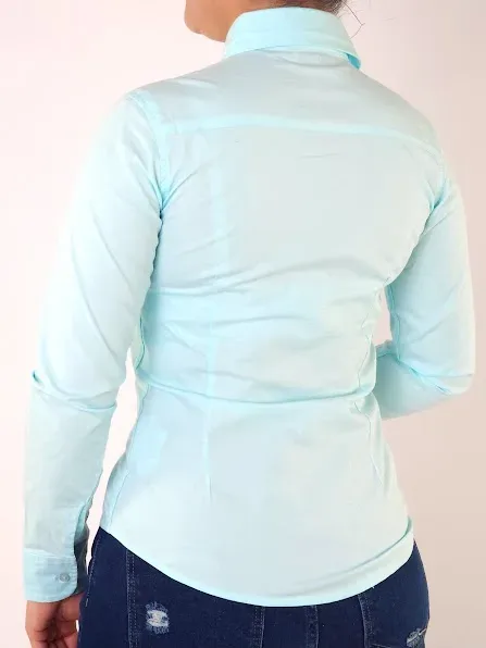 Camisa Cambridge Polo Club para dama color verde
