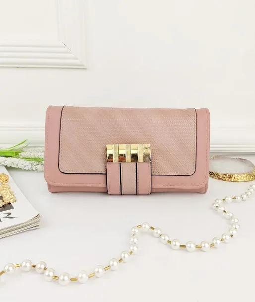 Cartera para dama color rosa