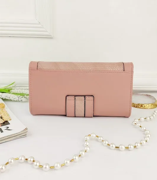 Cartera para dama color rosa