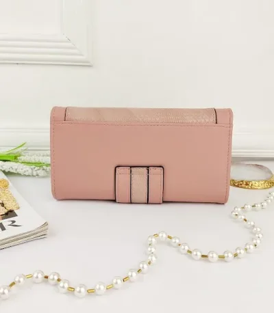 Cartera para dama color rosa