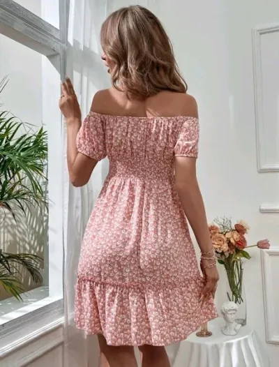 Vestido para dama diseño floral