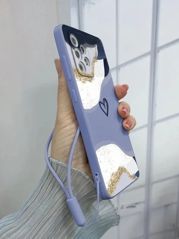 Funda para celular con diseño abstracto