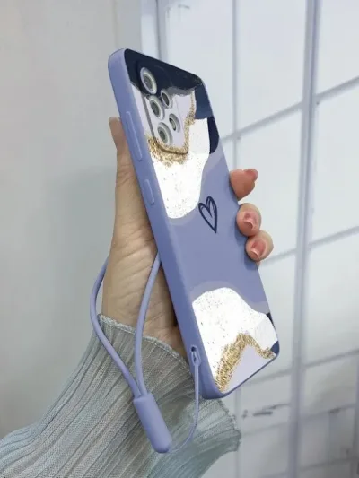 Funda para celular con diseño abstracto