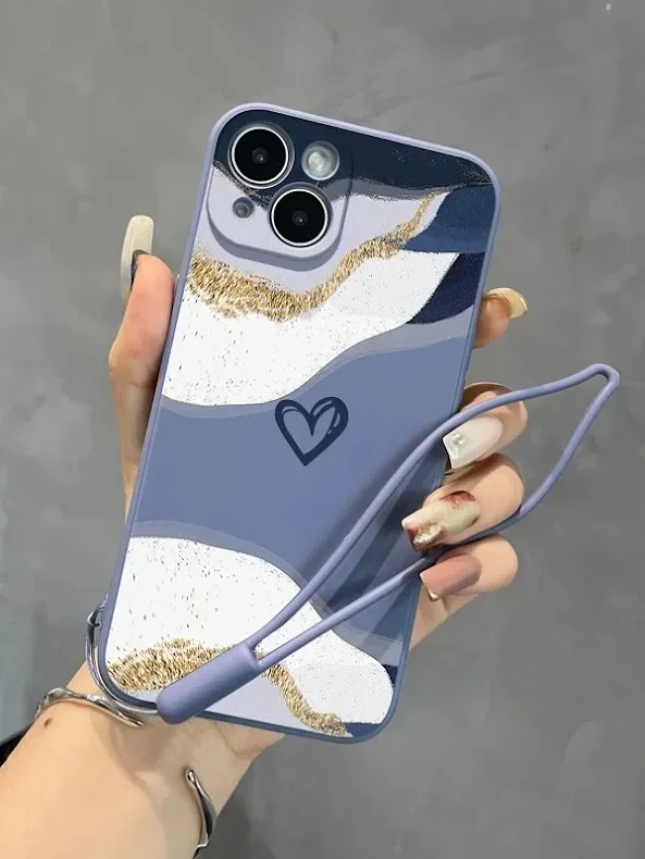 Funda para celular con diseño abstracto