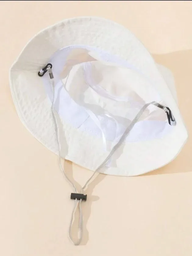 Sombrero para niña color blanco