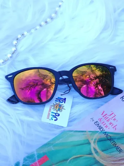 Lentes GFR6012V color tornasol en tonos naranja y rosado