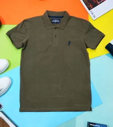 Camiseta Cambridge Polo Club para caballero color verde musgo