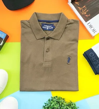 Camiseta Cambridge Polo Club para caballero color verde musgo