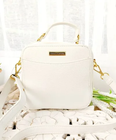 Bolso Tommy Hilfiger para dama color Beige