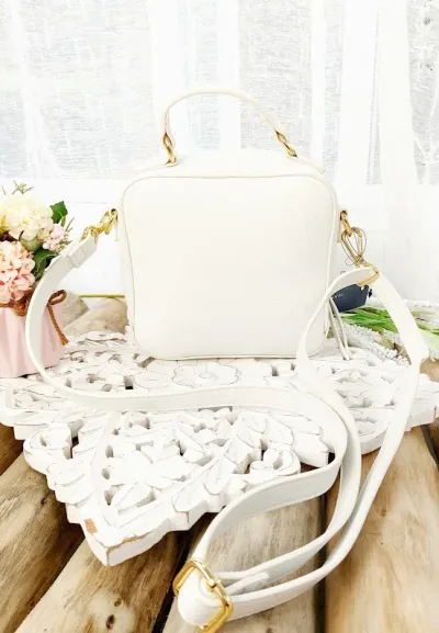 Bolso Tommy Hilfiger para dama color Beige