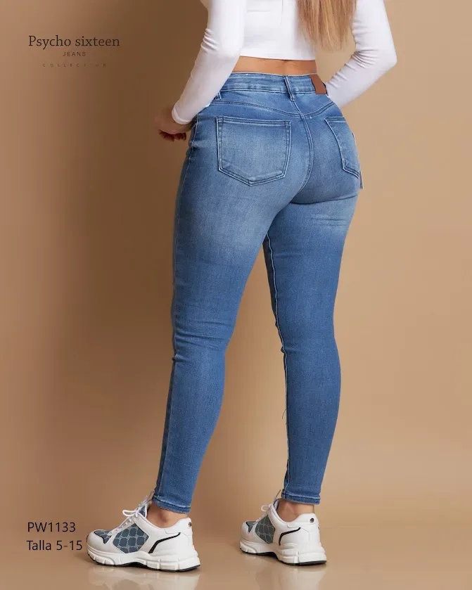Jeans para dama Psycho Sixteen PW1133